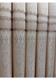 Resim Nivemeshome Damla Ft614337 V-101 Krem 1/3 Sık Pileli Fon Perde Apm Çok Renkli 