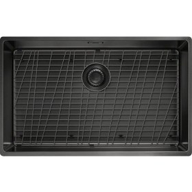 Resim Franke Bxm 210/110-68 Paslanmaz Çelik Evye, Antrasit Renk, 72x45 Cm Antrasit 