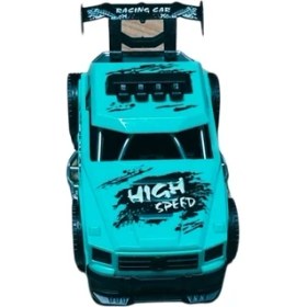 Resim Ceren Sürtmeli Yarış Arabası Su Yeşili - CTOY-9823-60 