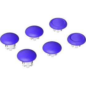 Resim Blue-6 Adet Denetleyici Thumbstick Kapağı Koruma Ps5 Edge Elite Joystick Gamepad Joystick Thumb Çubuk Kavrama Kapağı Aks 