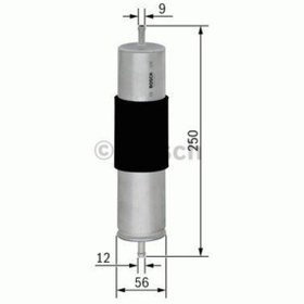 Resim BOSCH F026402066 MAZOT FİLTRESİ A6 04-11 / EXEO 2.0 TDI 