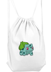 Resim Zeron Tasarım Bulbasaur Pokemon Spor Sırt Çantası Bll3365 