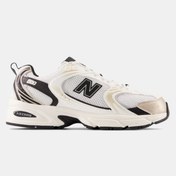 Resim New Balance 530 White Light Gold Metallic - Kadın Spor Ayakkabı MR530TC 