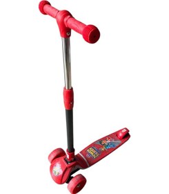 Resim Aliş Power Slider Kırmızı Çocuk Scooter 2+ Yaş Turuncu 