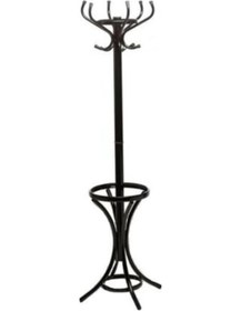 Resim Güvençbilişim Ayaklı Metal Portmanto Askılık Siyah 180 Cm Siyah 