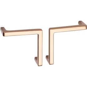 Resim System 4706 Modern L Kulp Altın Renk 96 mm - Tek Adet Yarım 
