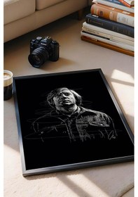 Resim Anton Chigurh Çerçeveli Tablo No Country For Old Men - Estetik Poster 