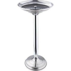 Resim Beyaz Şampanya Küllük, 71 cm Yüksekliğinde Şık ve Zarif Tasarım 