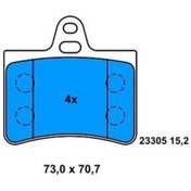 Resim BOSCH 986424580 Fren Balatası Arka C5 I 00- II 04- 