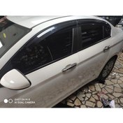 Resim Fiat Egea Sedan Mugen Model Cam Rüzgarlığı 4 Lü Set 