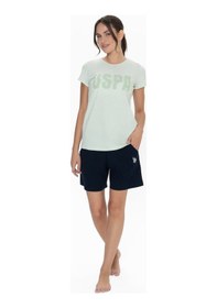 Resim U.s. Polo Assn. Kadın Mint Şort Takım Mint 