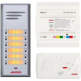 Resim AUDİO Audio 12 Daire 1012 Görüntüsüz Sesli Diafon 