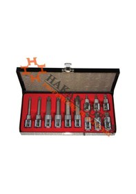 Resim Rico M Tipi Lokmalı Torx Takımı Seti Yıldız 12 Köşe 