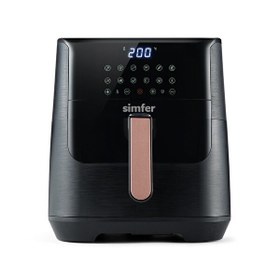 Resim Simfer Smart Siyah 8 L Dijital Airfryer ( SK-6704 ) 