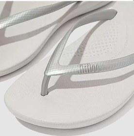 Resim Fitflop Iqushıon Ergonomıc E54 Gümüş Kadın Parmak Arası Terlik Gümüş 
