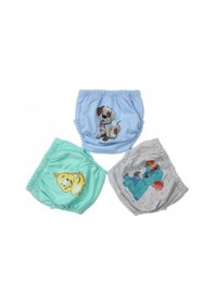 Resim Unisex Bebek Gri Alıştırma Külodu 