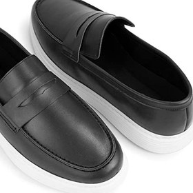 Resim Ducavelli Trim Hakiki Deri Erkek Günlük Ayakkabı Loafer Ayakkabı 