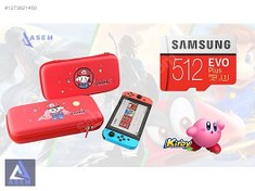 Resim Çipli Nintendo Switch OLED | 80 Oyun Yüklü 512 GB SD Kart 