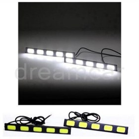 Resim Dreamcar 5 Led Cob Beyaz Gündüz Ledi 2 Adet 5652201 