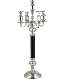 Resim Vitale Andre 5'li Silver Şamdan 105 Cm Ak.ır0272 