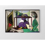 Resim Deniz Çerçeve Iç Tablosu Tablosu-Çerçevesiz - 100 x 150 