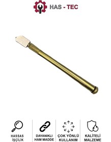 Resim HAS-TEC Profesyonel Cam Elması , Cam Kesme Kalemi | Sertleştirilmiş Uç, Pirinç Gövde 