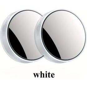 Resim Hightower İki Adet Beyaz Kör Nokta Aynası, 360 Derece Geri Görüş Yardımcı Oto Aynaları 