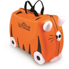 Resim Trunki Çocuk Bavulu Kaplan Tipu 
