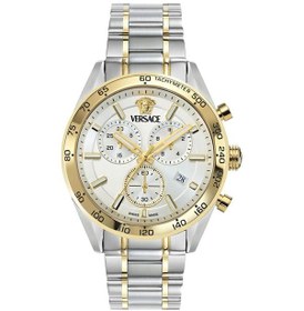 Resim Versace Versace Quartz Erkek Kol Saati Vrscve0ca0224 Altın - Mavi 