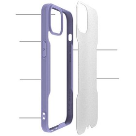 Resim İphone 13 Uyumlu Zore Parfe Kılıf-mor Mor 