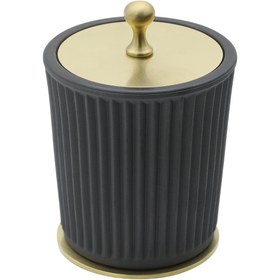 Resim Setüstü Linealux Pamukluk 7640 - Büyük / PVD Gold Siyah Cam 