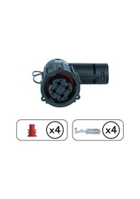 Resim Yağ Kilometre Soketi 4 Pin Kablosuz 