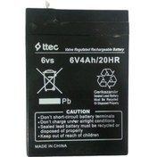 Resim Ttec 6v 4ah Bakımsız Kuru Akü N11.19722 