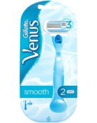 Resim Gillette Venus Smooth Kadın Tıraş Makinesi 2 Yedekli 