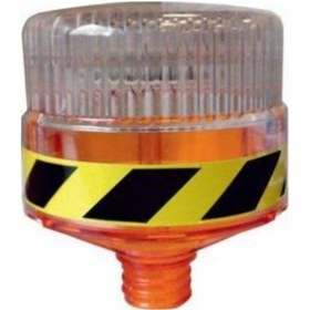 Resim Sarı Fls 128x45mm Solar Flaşörlü Ledli Uyarı Butonu 11819 