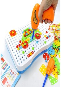 Resim Creative Mosaic Eğitici 3D Matkaplı Yaratıcı Tamir Seti 