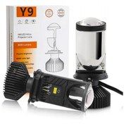 Resim Carub Y9 H4 Bi-Xenon Mercekli Ampul Süper Beyaz 36-50W/5000-8000LM/6000K BR0410318 