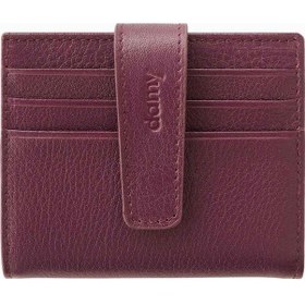 Resim Damy Hakiki Deri Kartlık 518 - Mürdüm - Mürdüm 