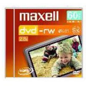 Resim Yerli Maxell Mini Dvd-Rw 2.8 Gb Camcorder 60Mın Hg N-C Jewel Case 1 Adet 