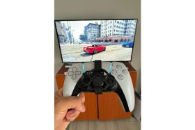 Resim KMA Tekstil Ps5 Oyun Konsol Direksiyonu - Ps5 Mini Oyun Konsol Direksiyonu - Dualsense Oyun Direksiyonu 