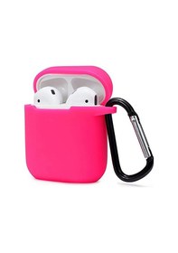 Resim Newface Apple Uyumlu AirPods 2 2.nesil Sert Silikon Kılıf - Pembe 