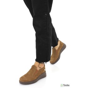 Resim Mammamia Kadın Ortopedik Hakiki Deri Bağcıksız Kışlık Spor Tarz Ayakkabı M26/KA3560 