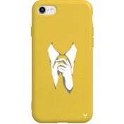 Resim iPhone 7 Kravat Telefon Kılıfı 