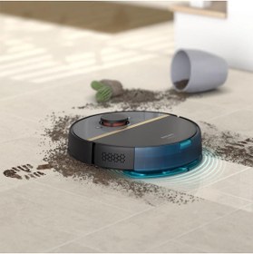 Resim Philips En hızlı 7000 Islak Kuru Akıllı Robot Süpürge, 5000 PA,Titreşimli Mop,Sert Zemin ve Halıya Uygun, 