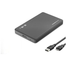 Resim Büro Ev Ofis Bilgisayarı İçin Siyah 2.5 Satahdd/ssd Usb3.0 Micro-b Harici Disk Kutusu 