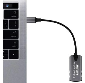 Resim Dora Shopping Type C Video Capture Yakalama Kartı Uçlu HDMI Type-C Pc Bilgisayar Video Yakalama (Hdmı Aktarma Için 