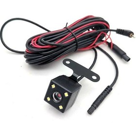 Resim 1 Adet 5 Pin Araç Dikiz Kamera Ters 170 Derece Geniş Açı Kayıt Park Su Geçirmez Gece Görüş Video Kamera Yurt Dışından 