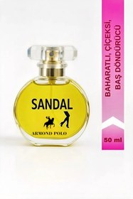 Resim Armond Polo Sandal Kadın Parfüm 50ml Aromatik, Baharatlı, Kan Portakalı, Bal, Gardenya, Yasemin, ve Paçuli 