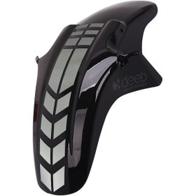 Resim Motosiklet Çamurluk Sticker Gri Reklektif Model S - 2 ADET 