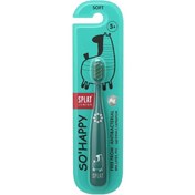 Resim Splat Junior So Happy - Çocuk Diş Fırçası Soft - Turkuaz 5+ Yaş 
